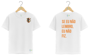 Camiseta – Baleiro – Se eu não lembro...