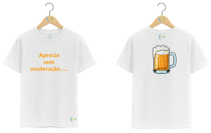 Camiseta – Cerveja – Moderação