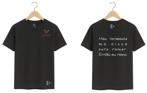 Camiseta – Canoa e Remo – Terapeuta