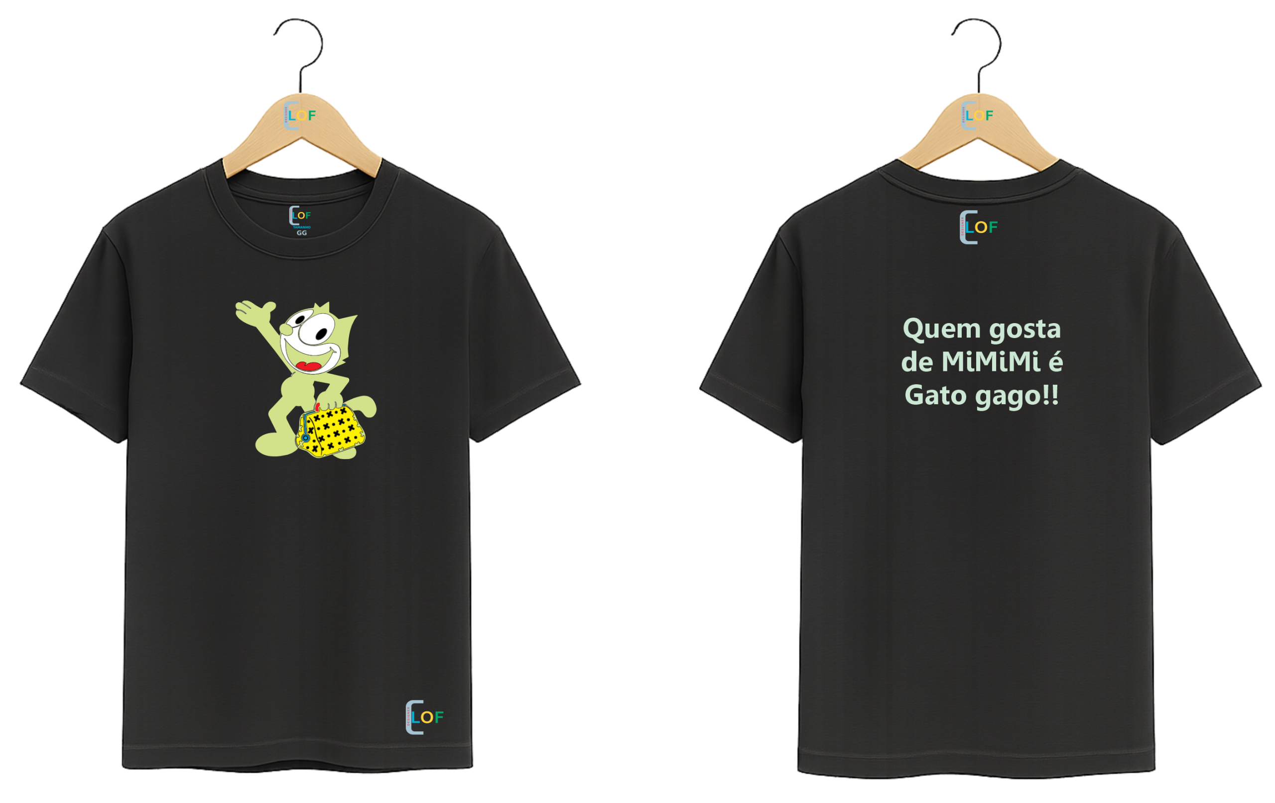 Camiseta – Mimimi – Gato Gago
