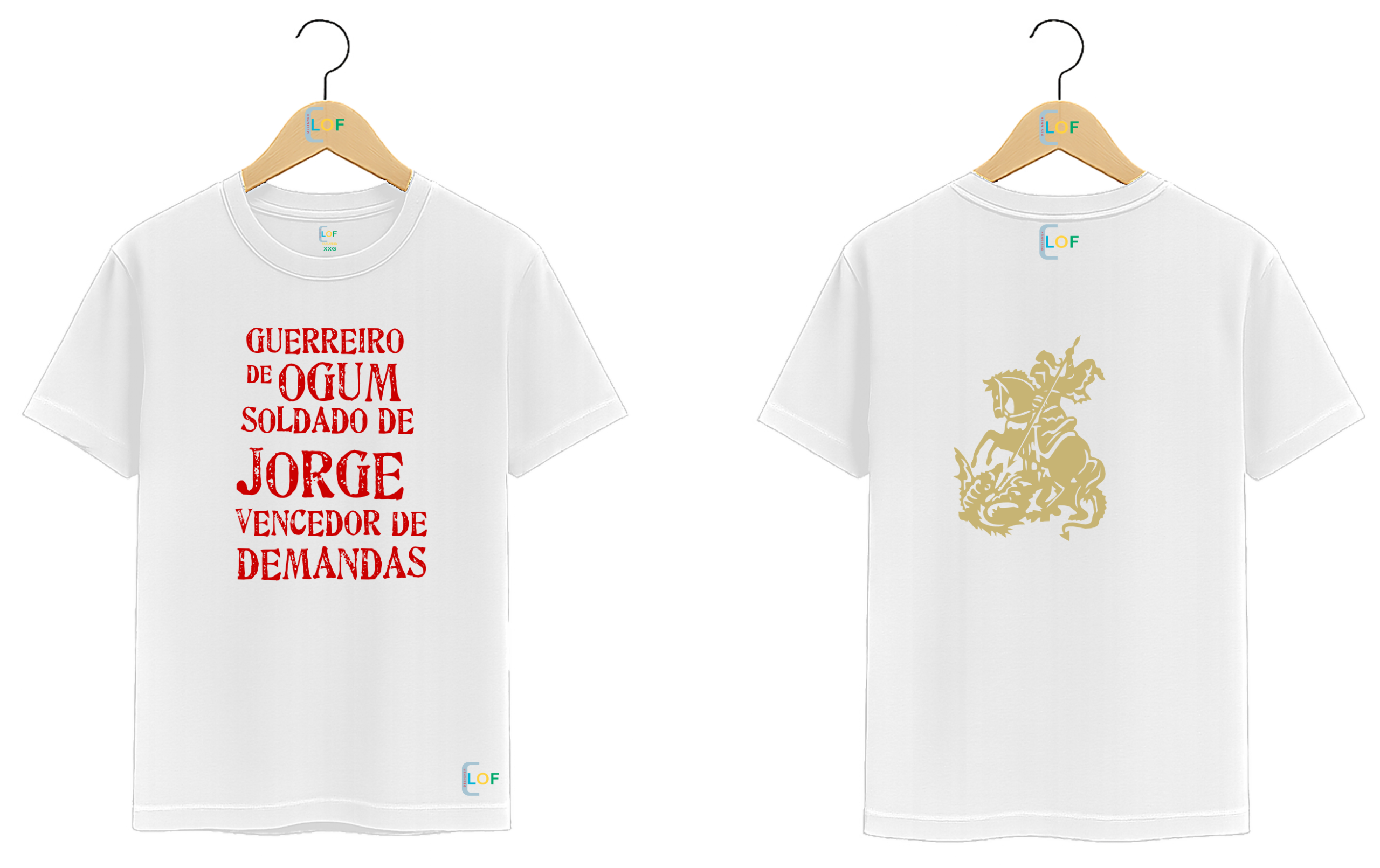 Camiseta – São Jorge - Guerreiro de Ogum