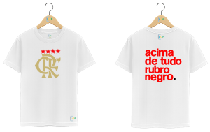 Camiseta – Flamengo –  Acima de tudo