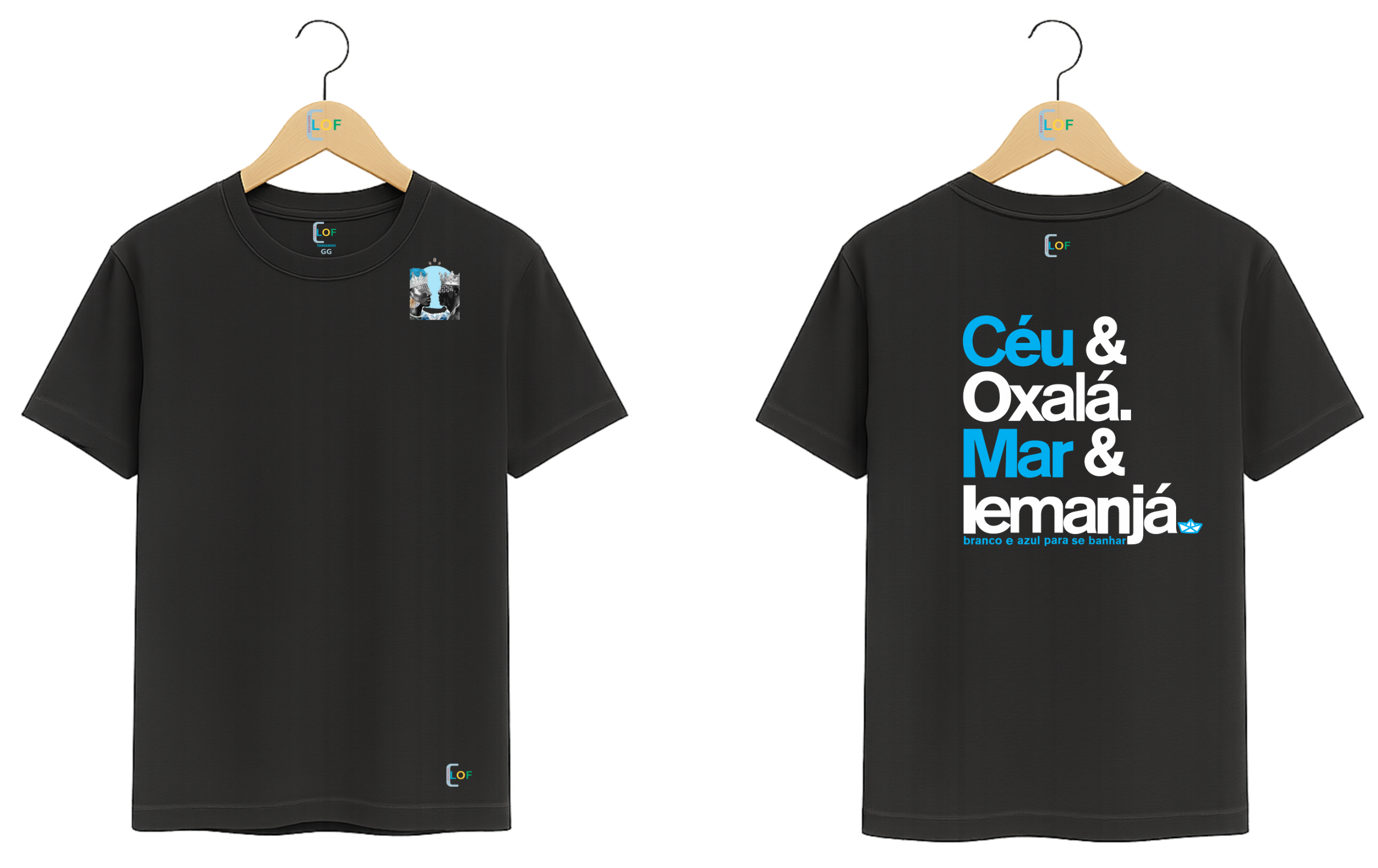 Camiseta – Oxalá & Iemanjá - Imagem 2