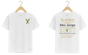 Camiseta – São Jorge - Oração 2