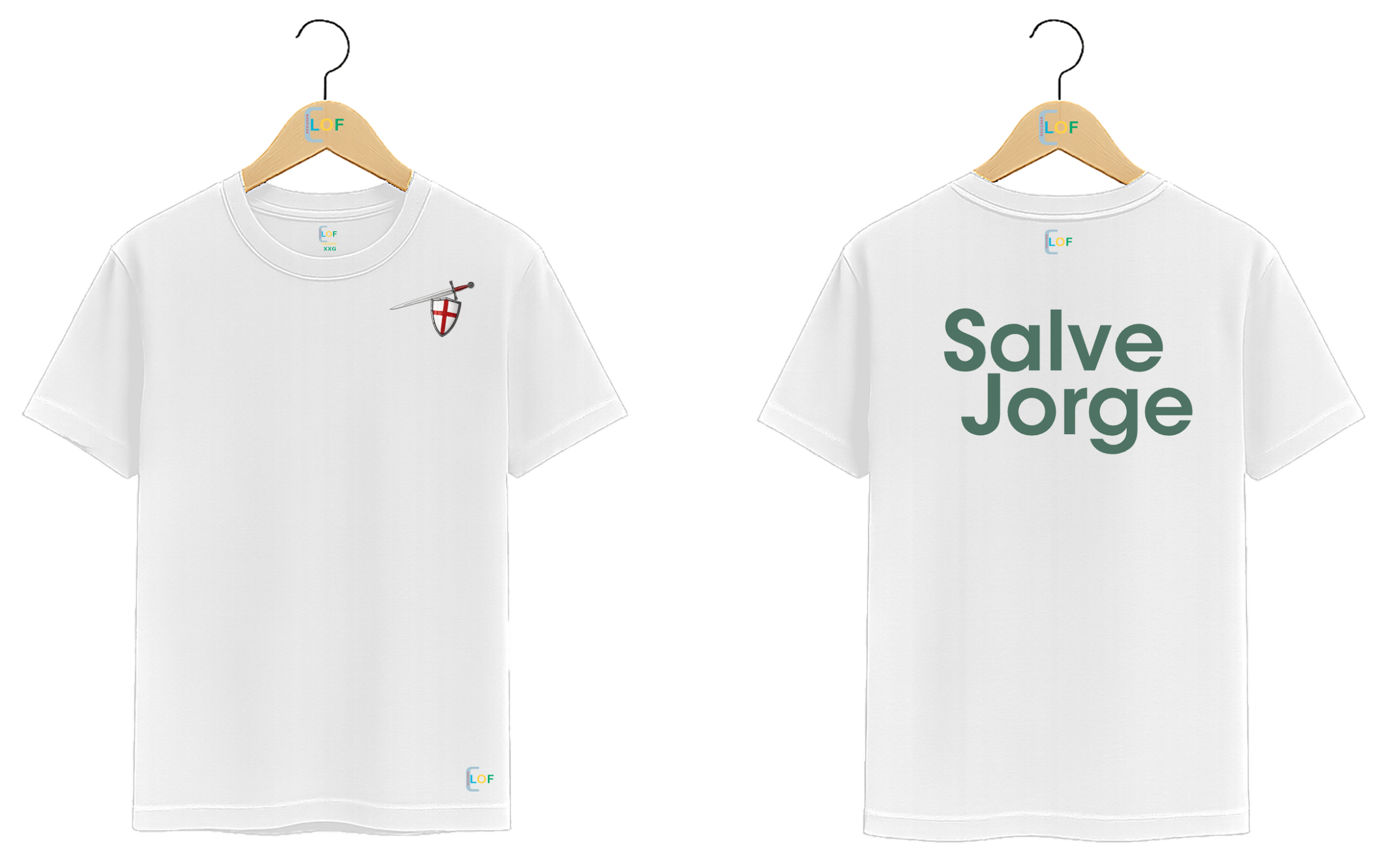 Camiseta – São Jorge - Salve - Imagem 2