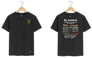 Camiseta – São Jorge - Oração 2