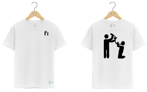 Camiseta –  Estampas - Bonecos Bebendo Cerveja