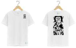 Camiseta –  Estampas - Os três macacos