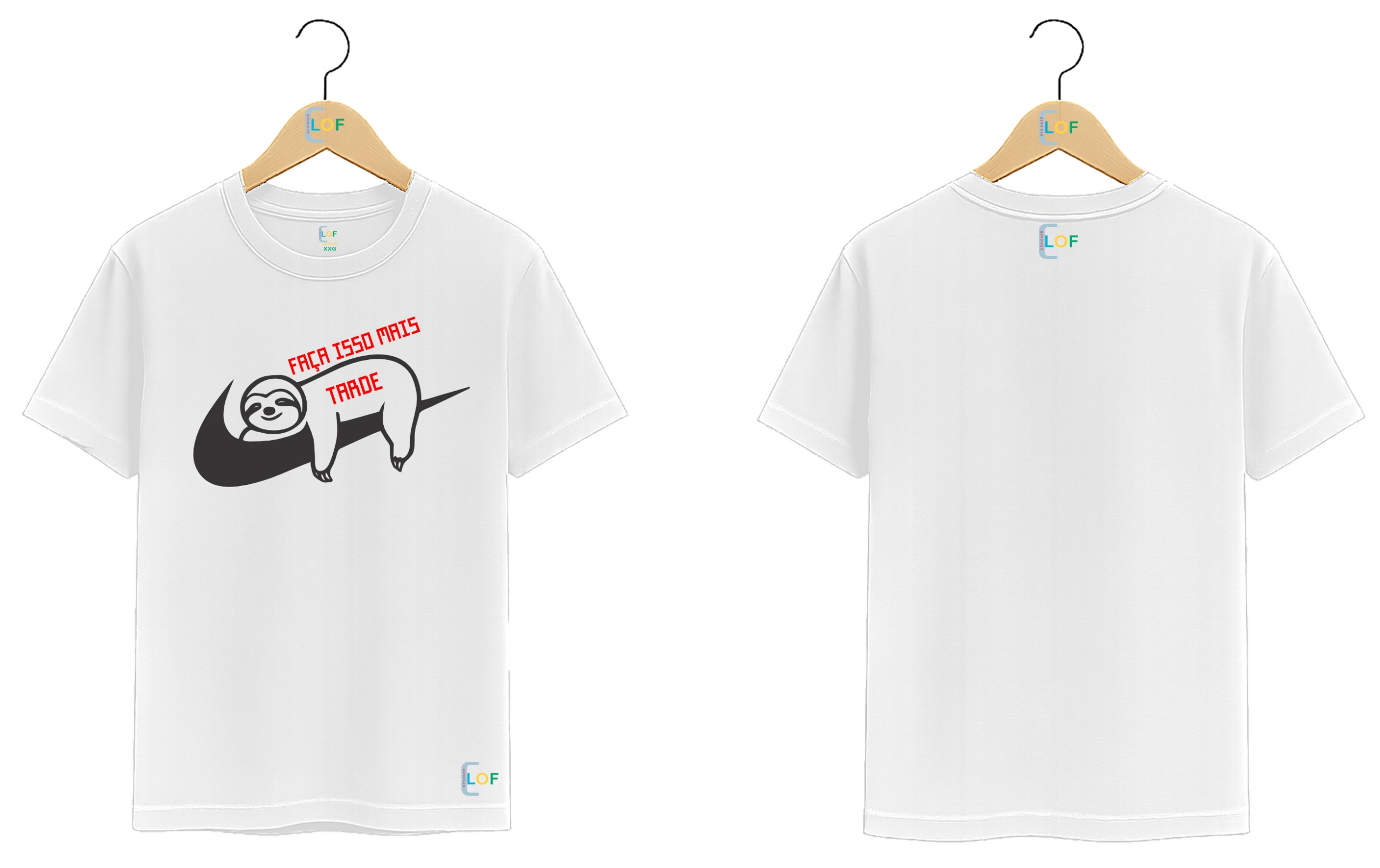 Camiseta – Faça isso mais tarde 01