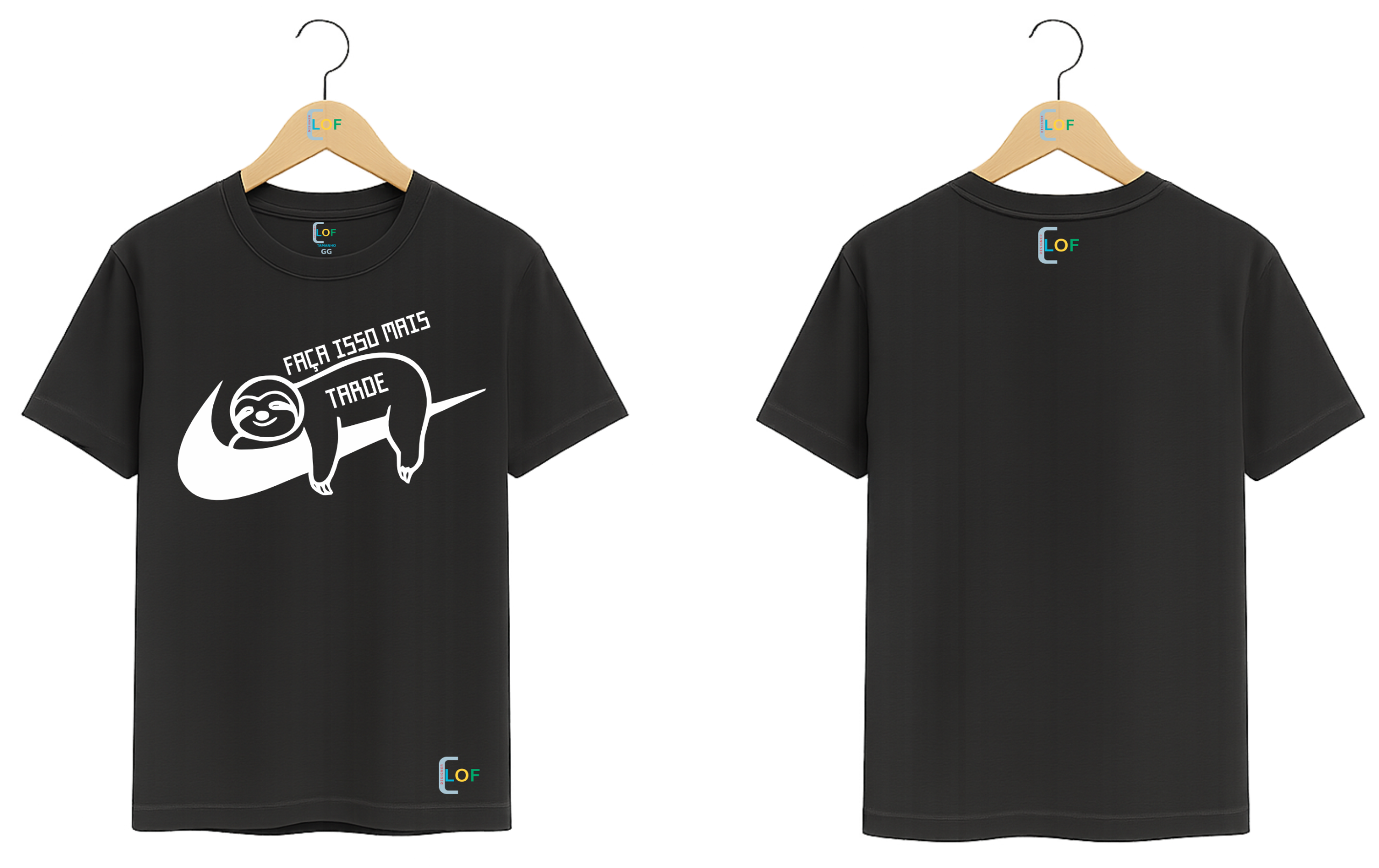 Camiseta – Faça isso mais tarde 01 - Imagem 2