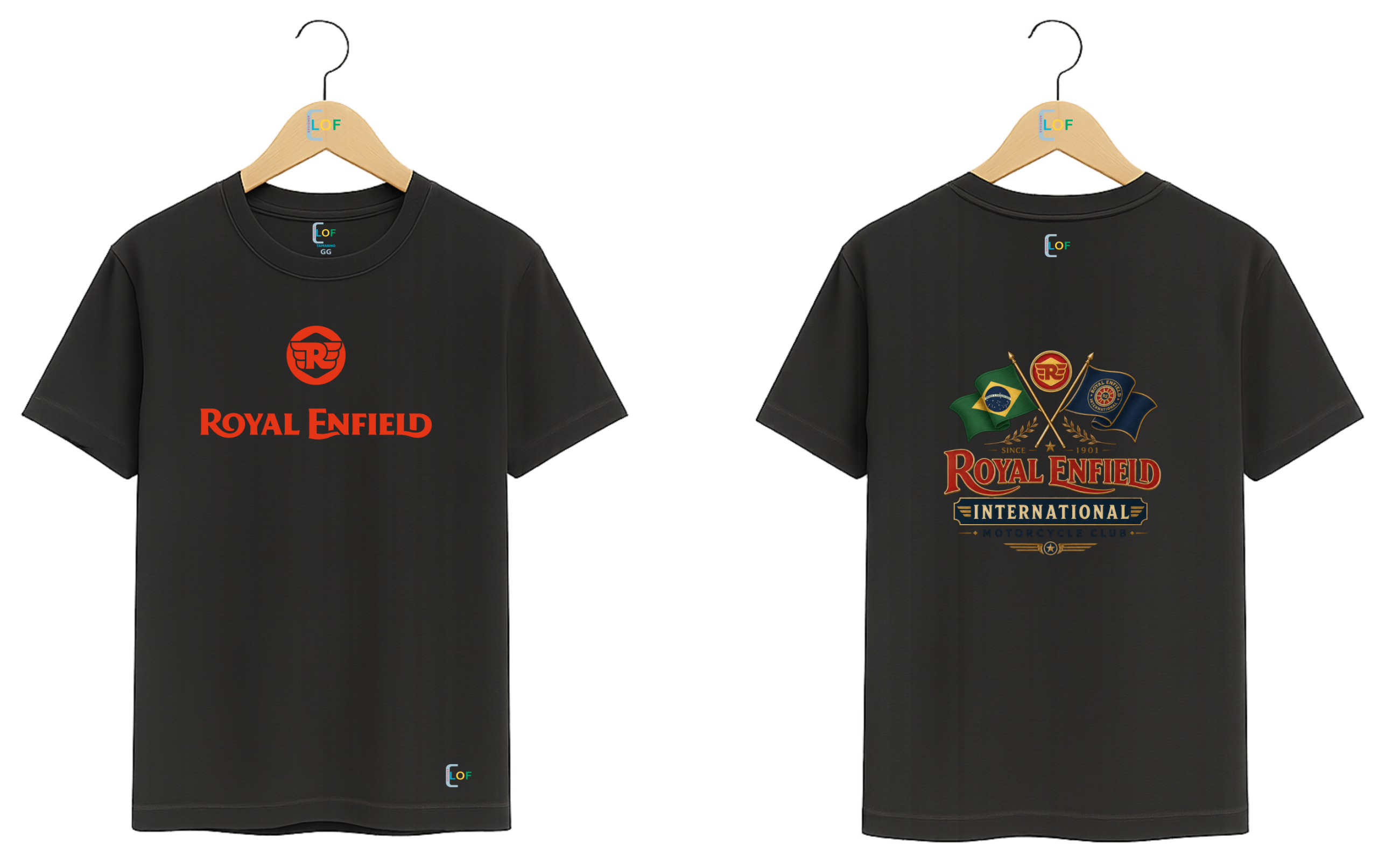 Camiseta – Estampas - Royal Enfield 04 - Imagem 2