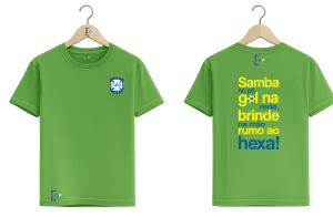 CAMISETA – COPA 2026 – SAMBA NO PÉ