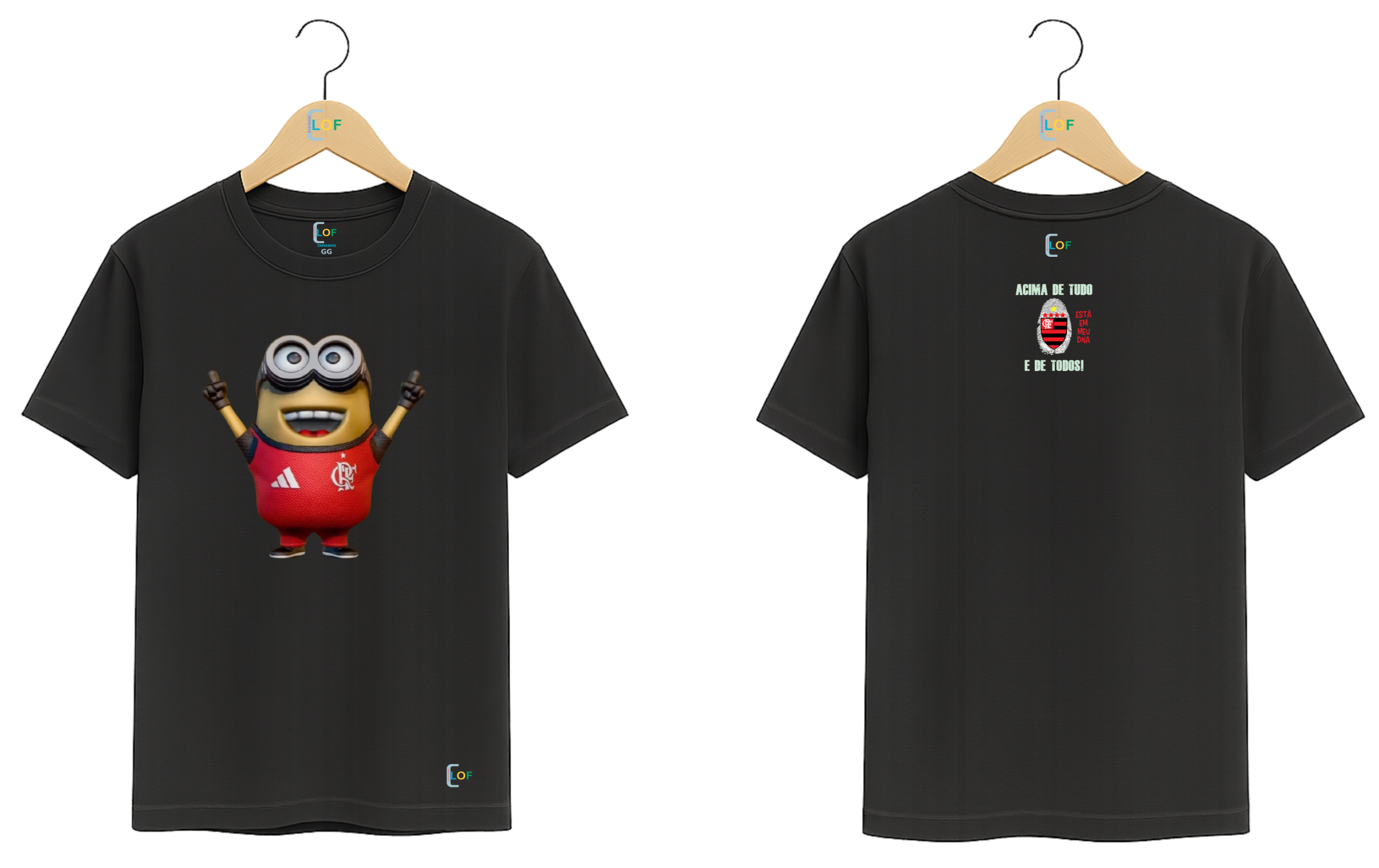 Camiseta – Flamengo - Minios