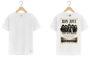 Camiseta – Discos - Bon Jovi