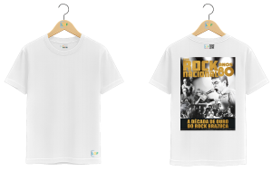 Camiseta – Discos - Rock 80
