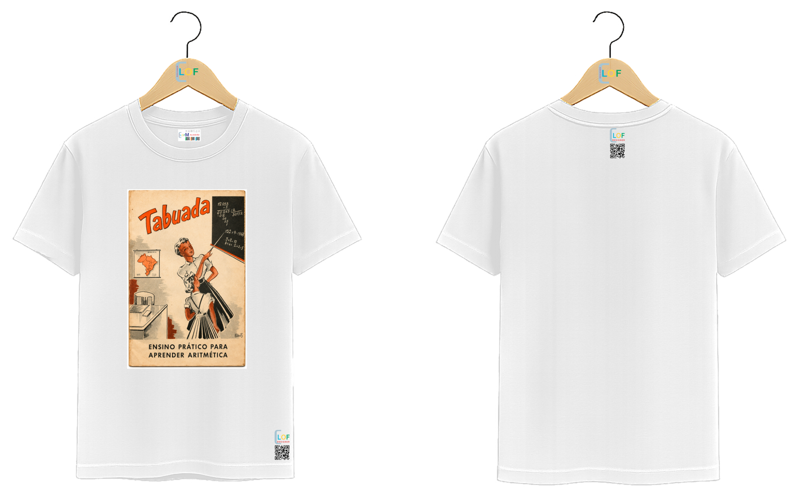 Camiseta – Retro - Tabuada - Imagem 2