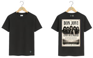 Camiseta – Discos - Bon Jovi