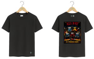 Camiseta – Discos - Rock In Rio 5
