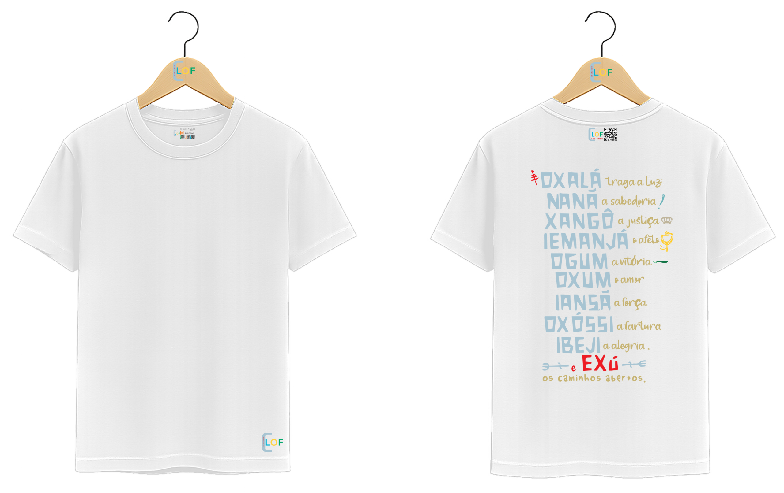 Camiseta – Axé - Orixás